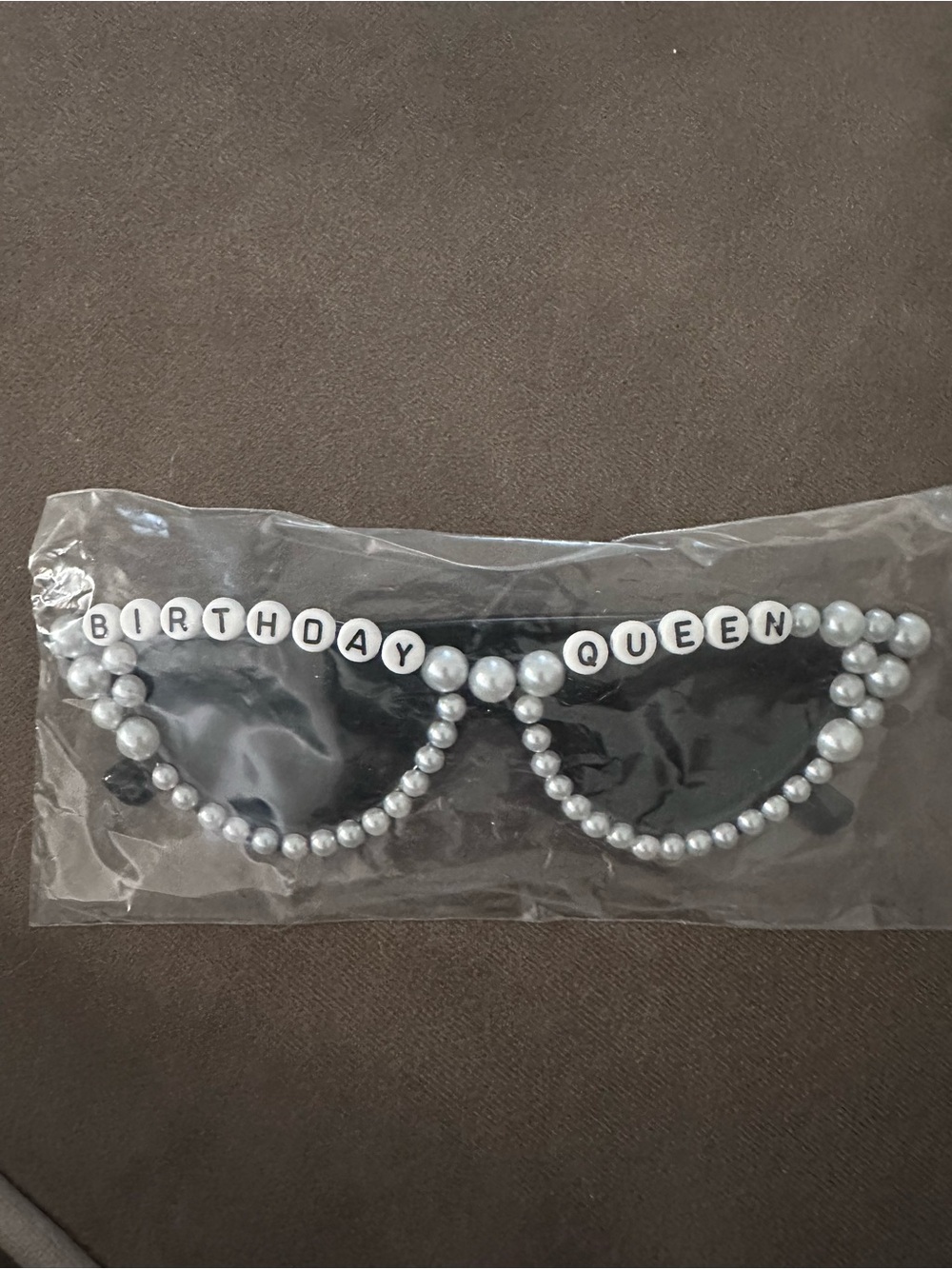 Birthday Queen Pearl-Trim Sunglasses - Women Accessories